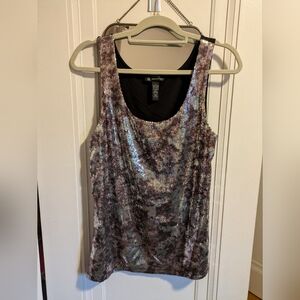 Women's Sequin Tank Top